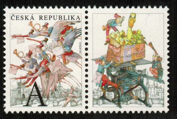 Czech Republic. 2015 The Flying Post Office. MNH