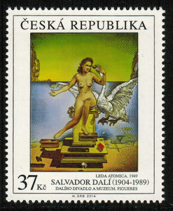 Czech Republic. 2014 Works of Art: Salvador Dali. MNH