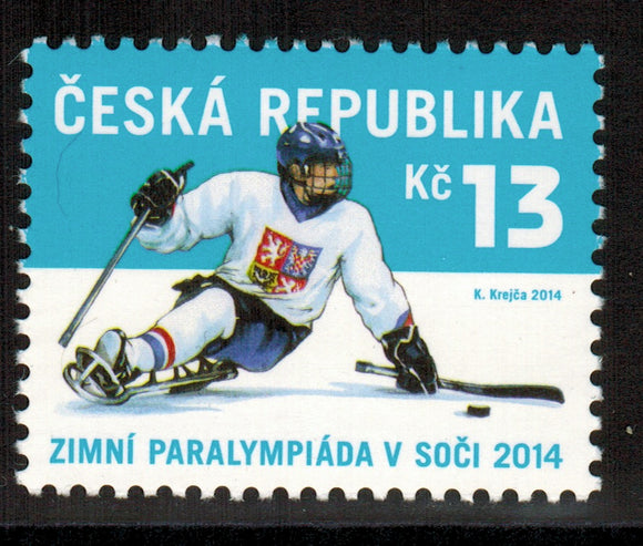 Czech Republic. 2014 Winter Paralympic Games, Sochi. MNH