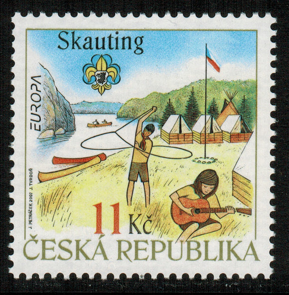 Czech Republic. 2007 Europa. Scouting. MNH