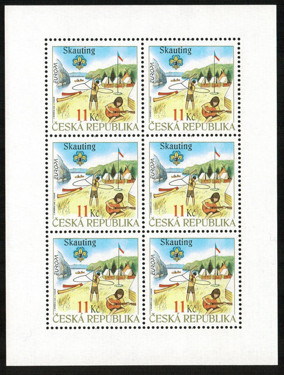 Czech Republic. 2007 Europa. Scouting. MNH