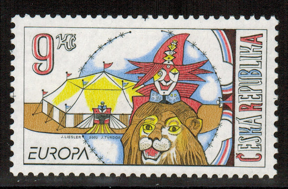 Czech Republic. 2002 Europa. The Circus. MNH
