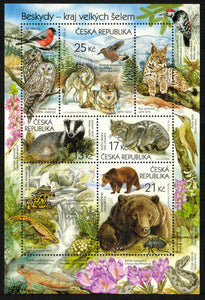 Czech Republic. 2014 Nature Protection: The Beskid Mountains. MNH