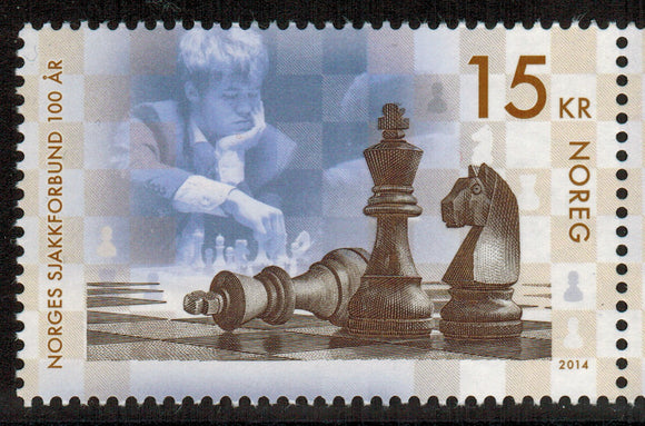 Norway. 2014 Norwegian Chess Federation. MNH