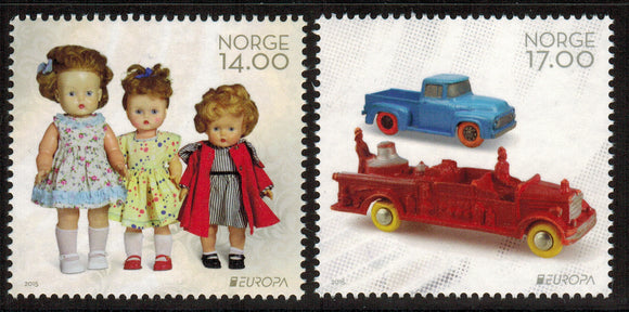 Norway. 2015 Europa. Old toys. MNH