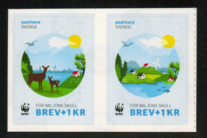 Sweden. 2015 WWF. MNH