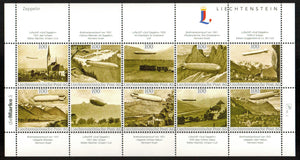 Liechtenstein. 2014 Zeppelin. MNH