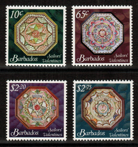 Barbados. 2011 Sailors' Valentines. MNH