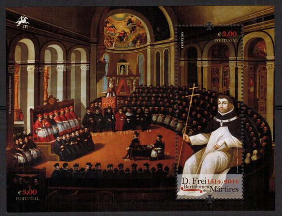 Portugal. 2014 Blessed Friar Bartolomeu dos Martires. MNH