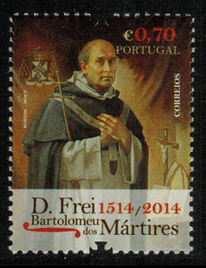 Portugal. 2014 Blessed Friar Bartolomeu dos Martires. MNH