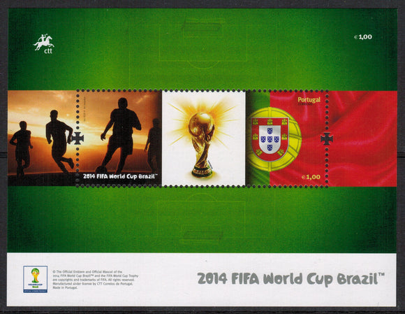 Portugal. 2014 FIFA Football World Cup, Brazil. MNH