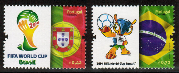 Portugal. 2014 FIFA Football World Cup, Brazil. MNH