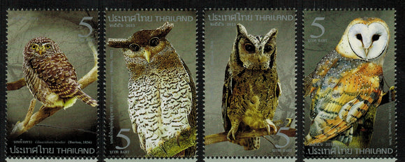 Thailand. 2013 Owls. MNH