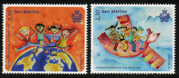 San Marino. 2015 International Day of Happiness. MNH