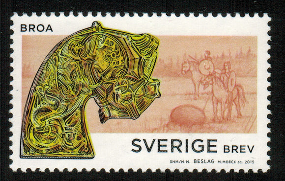 Sweden. 2015 Late Iron Age. The Age of the Vikings. MNH