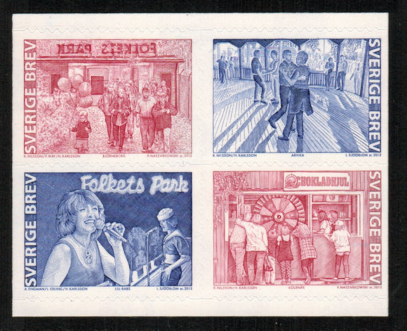 Sweden. 2012 People's Parks. MNH