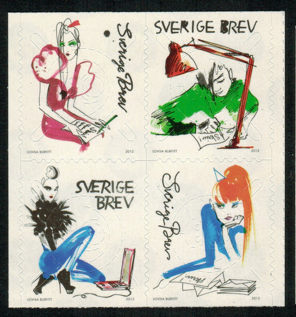 Sweden. 2012 Letter Writing Campaign. MNH