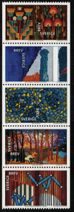 Sweden. 2012 Textile Design. MNH