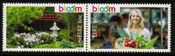 Ireland. 2014 Bloom. Outdoor Gardening Event. MNH