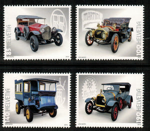 Switzerland. 2015 Swiss cars. MNH