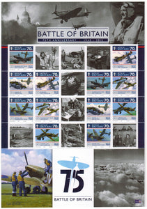 Isle Of Man. 2015 The Battle of Britain. MNH