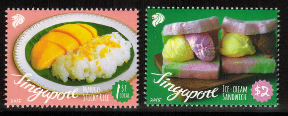 Singapore. 2015 Desserts. MNH