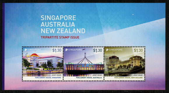 Singapore. 2015 50th Anniversary of Bilateral Relations with Australia and New Zealand. MNH