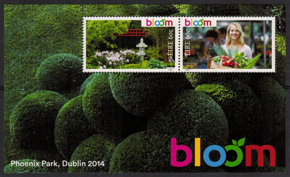 Ireland. 2014 Bloom. Outdoor Gardening Event. MNH