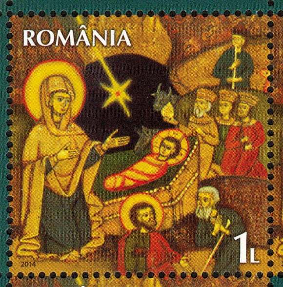 Romania. 2014 Christmas. MNH