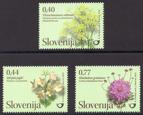 Slovenia. 2012 Botanical Garden in Ljubljana. MNH