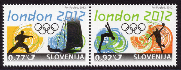 Slovenia. 2012 Olympic Games - London 2012. MNH