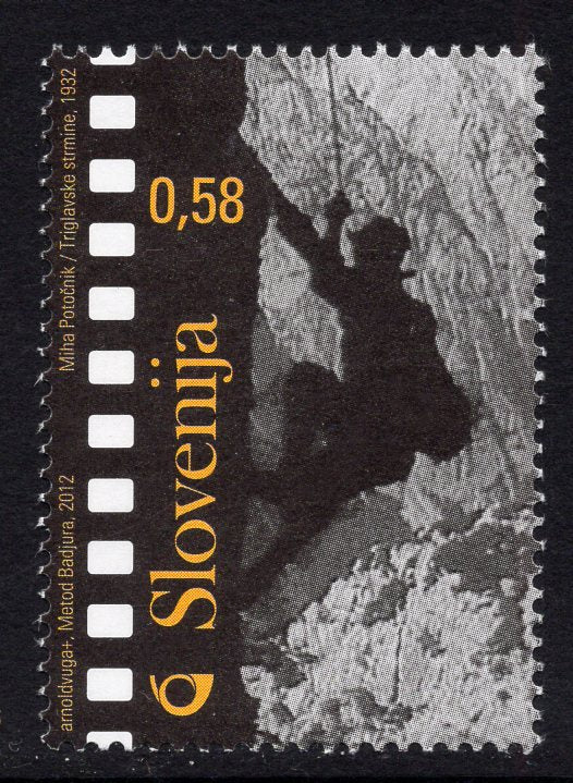 Slovenia. 2012 Slovene Films. The Slopes of Triglav. MNH