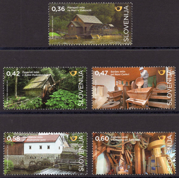 Slovenia. 2016 Mills in Slovenia. MNH