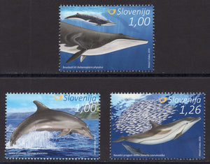 Slovenia. 2016 Dolphins & Whales. MNH