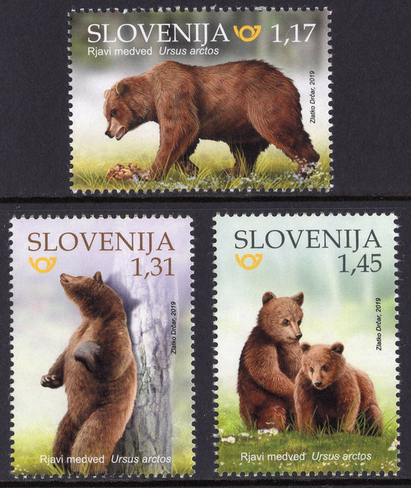 Slovenia. 2019 Brown Bear. MNH