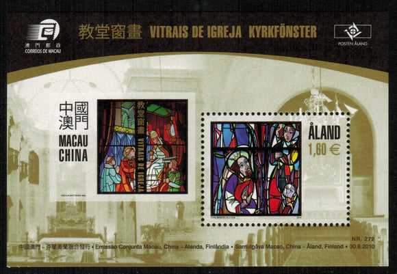 Aland. 2010 Church window. MNH